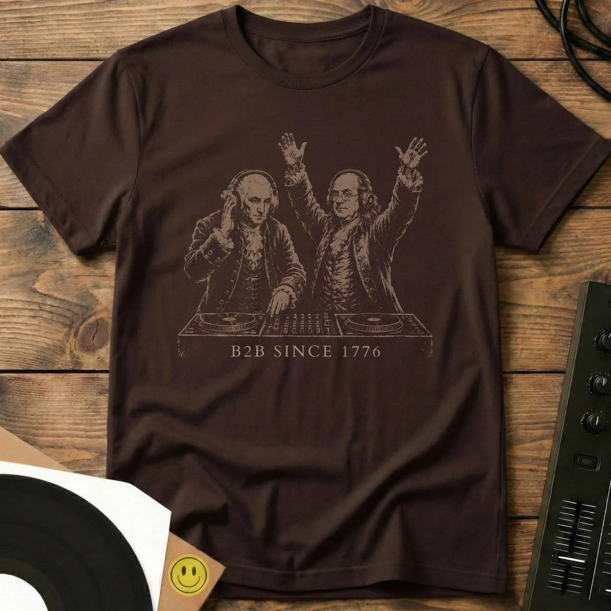 B2B Since 1776 T-Shirt Dark Chocolate / S B2B Since 1776 T-Shirt