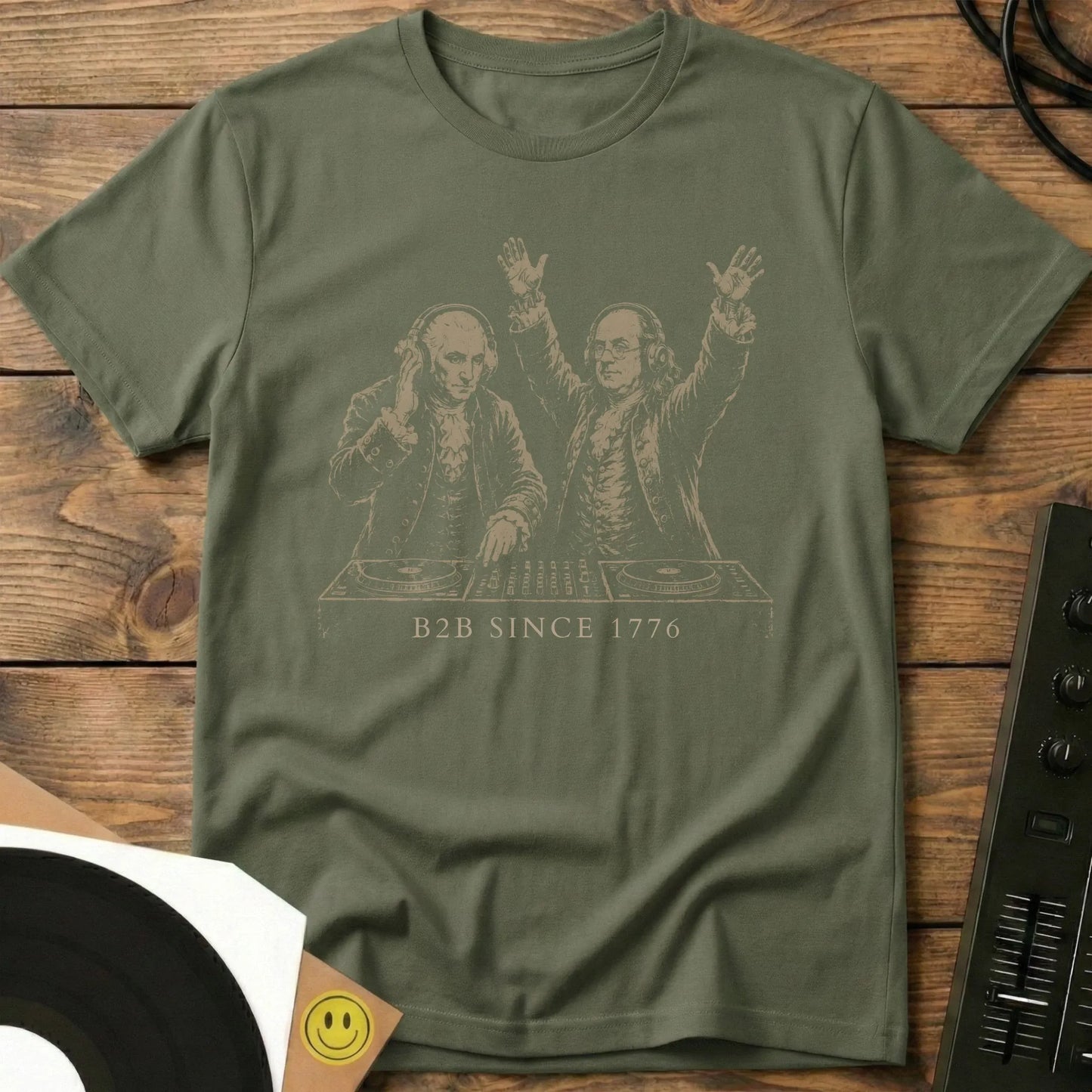 B2B Since 1776 T-Shirt Military Green / S B2B Since 1776 T-Shirt
