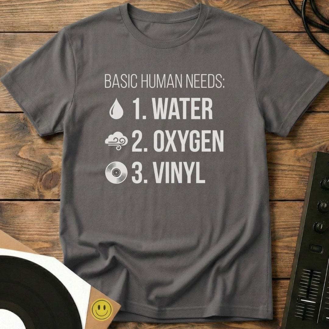 Basic Human Needs T-Shirt Charcoal / S Basic Human Needs T-Shirt
