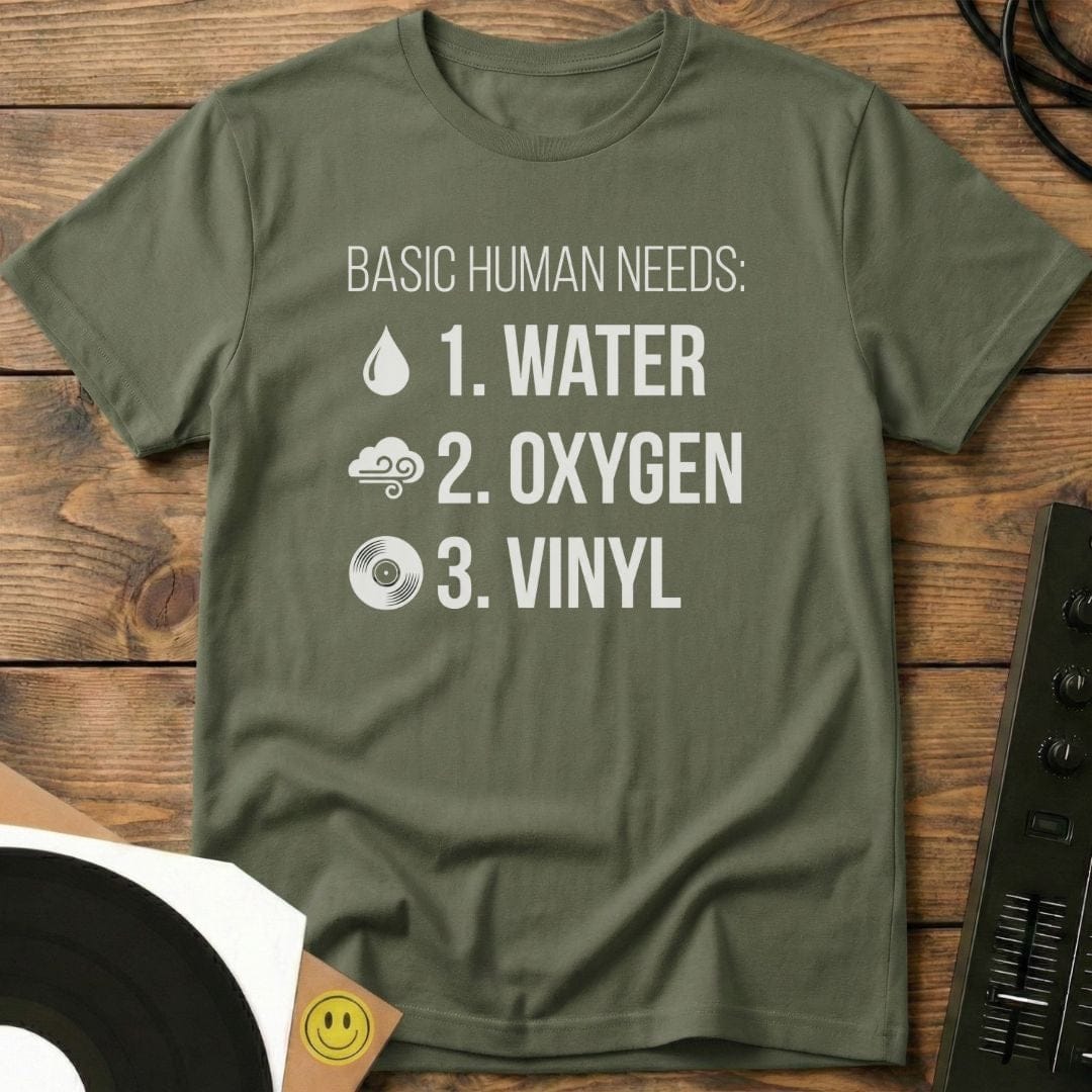 Basic Human Needs T-Shirt Military Green / S Basic Human Needs T-Shirt