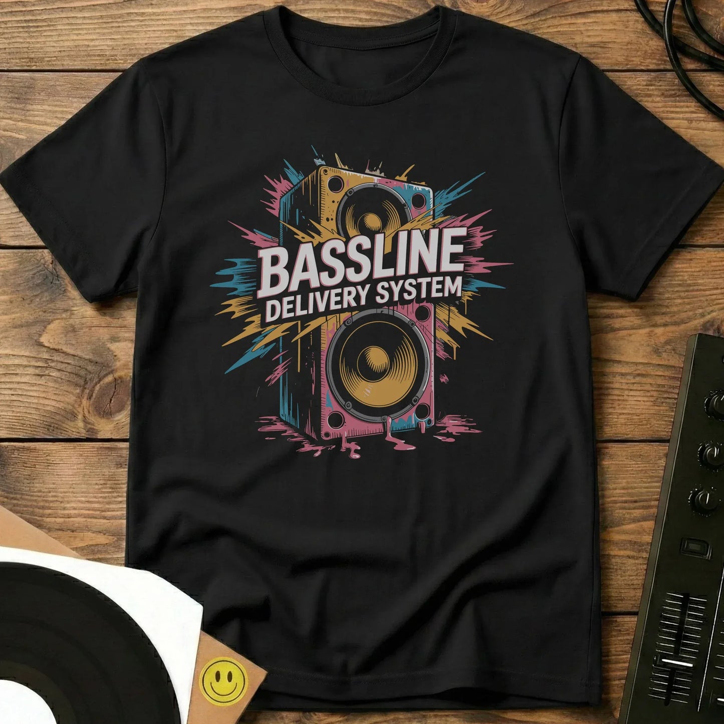Bassline Delivery System T-Shirt Black / S Bassline Delivery System T-Shirt