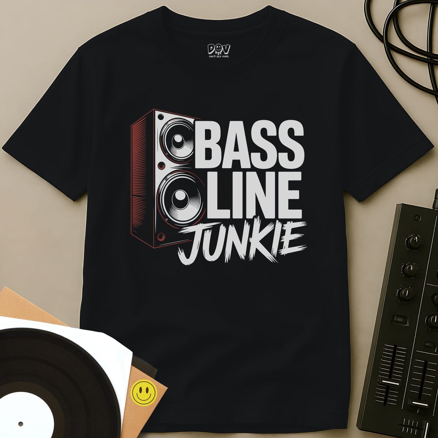 Bassline Junkie T-Shirt Black / S Bassline Junkie T-Shirt