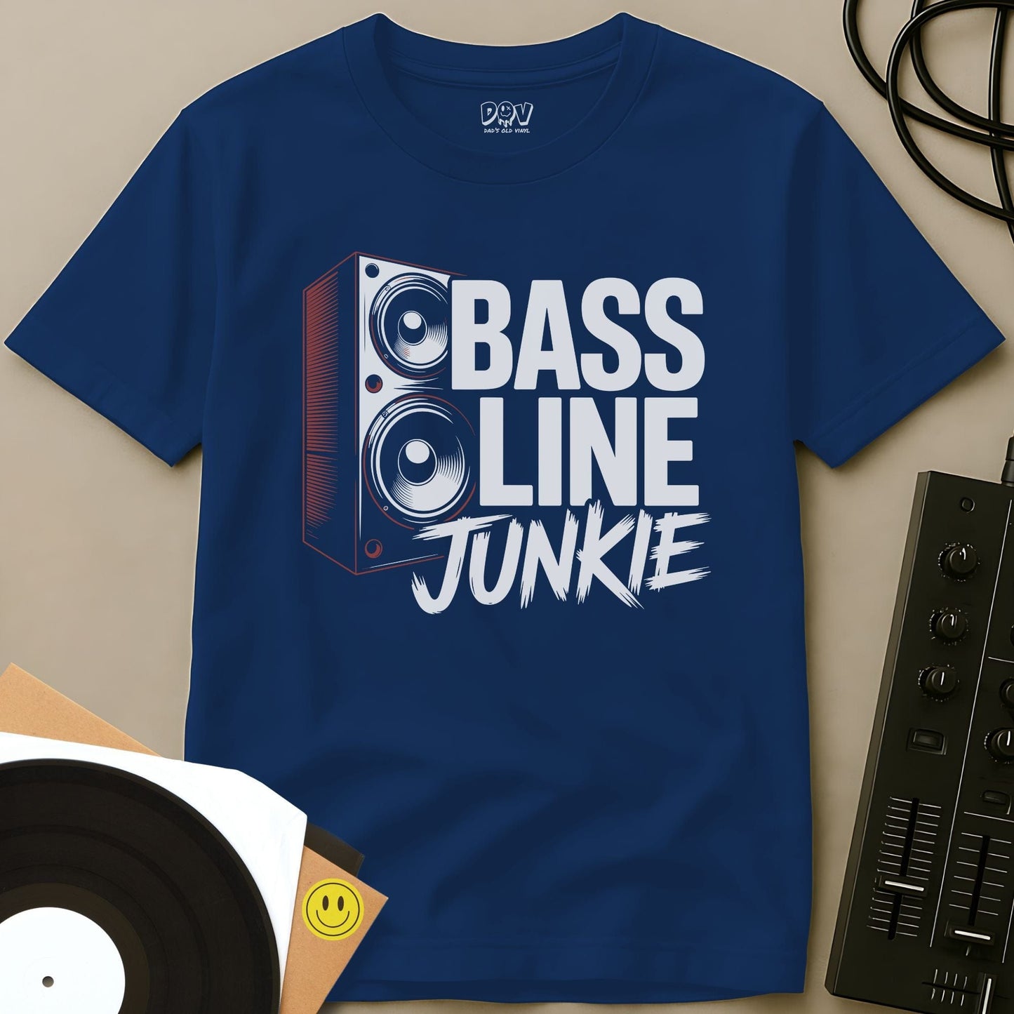 Bassline Junkie T-Shirt Royal / S Bassline Junkie T-Shirt