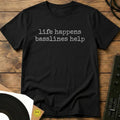 Basslines Help T-Shirt Black / S Basslines Help T-Shirt