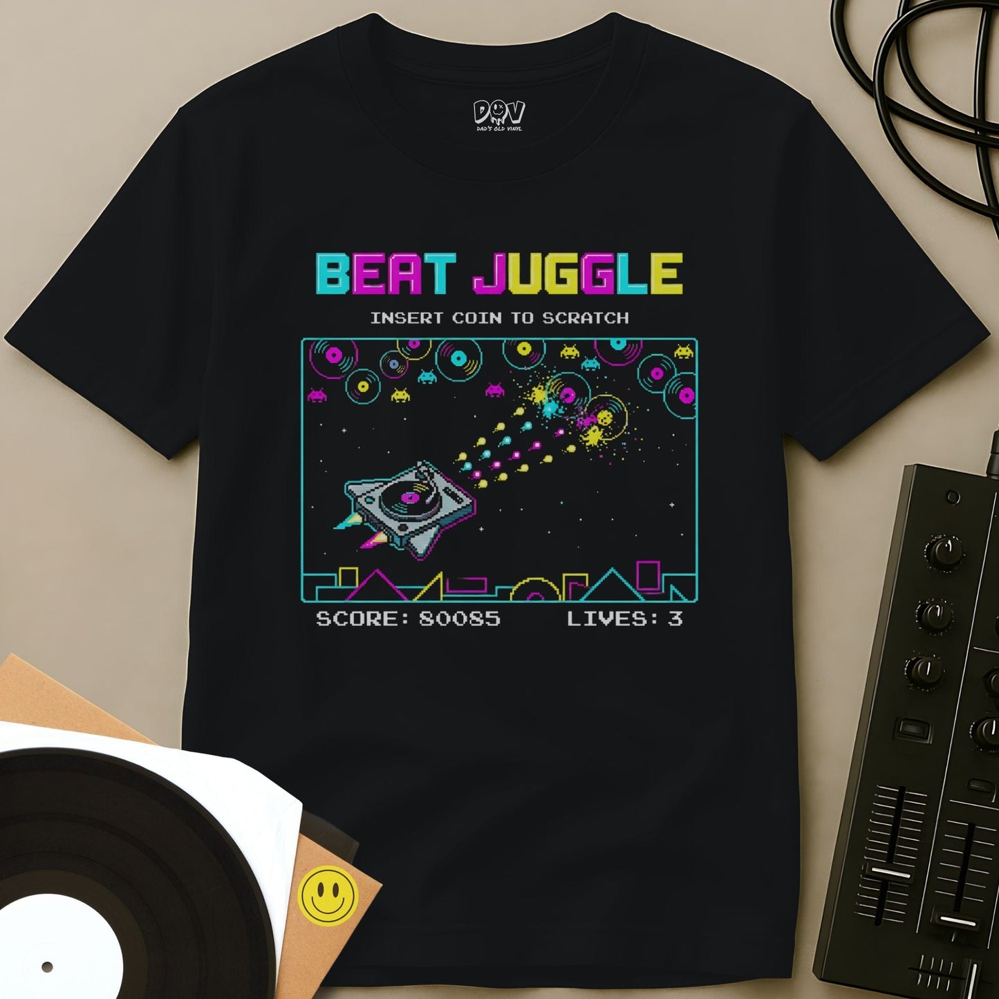 Beat Juggle T-Shirt Black / S Beat Juggle T-Shirt