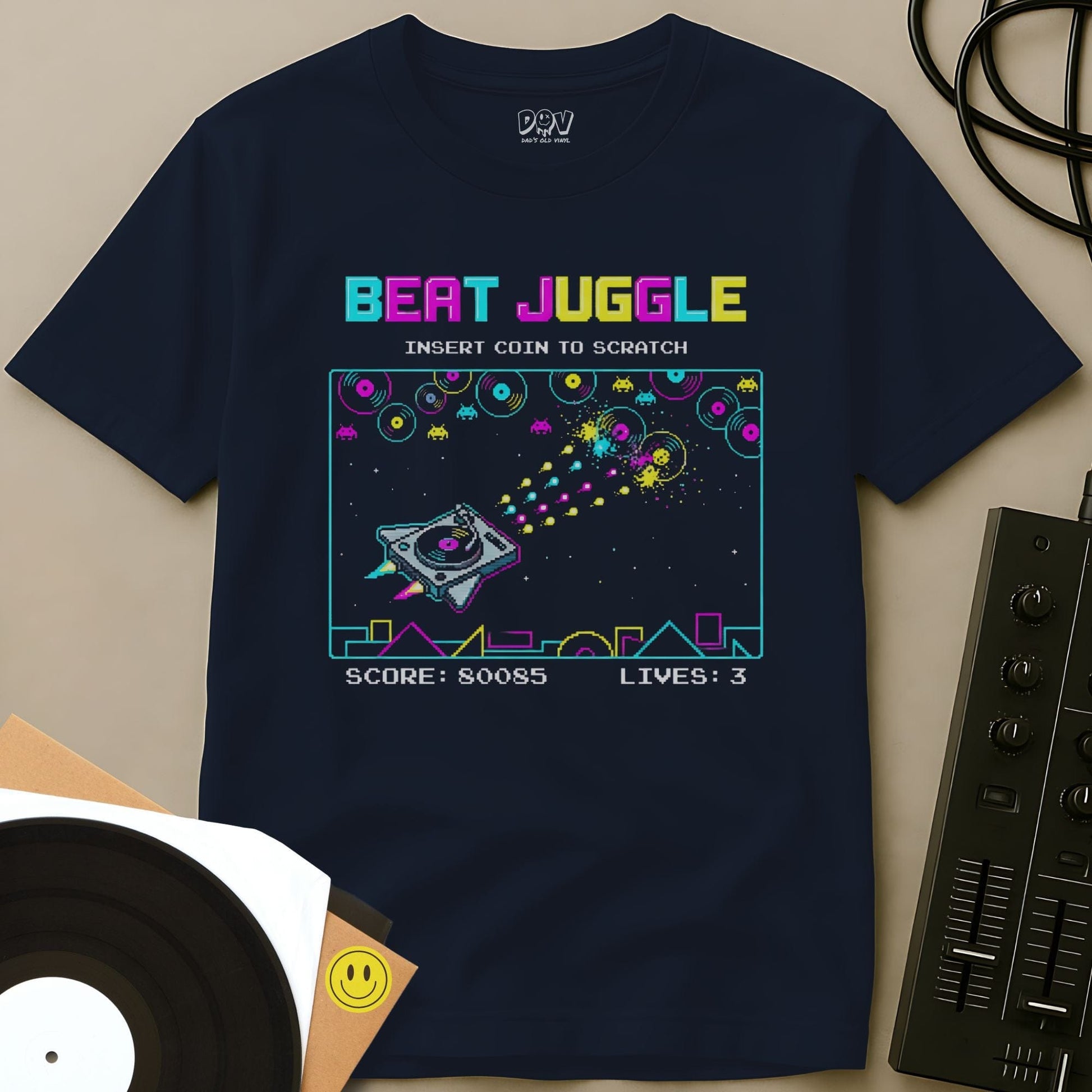 Beat Juggle T-Shirt Navy / S Beat Juggle T-Shirt
