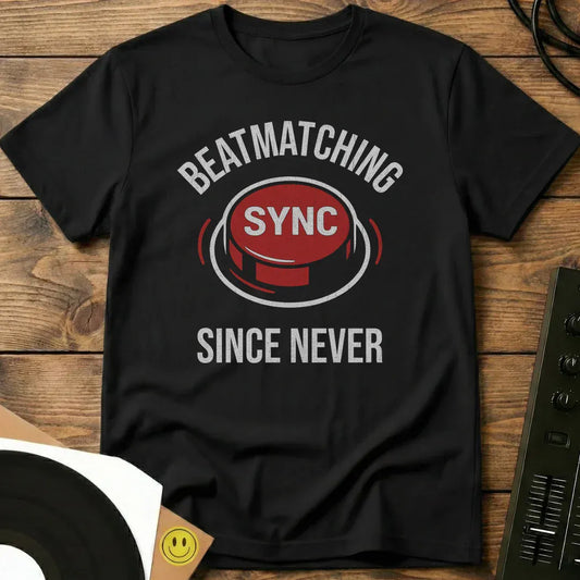 Beatmatching Since Never T-Shirt Black / S Beatmatching Since Never T-Shirt