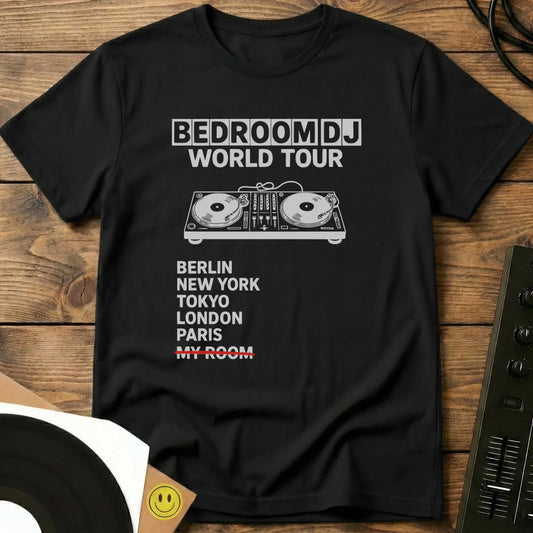 Bedroom World Tour T-Shirt Black / S Bedroom World Tour T-Shirt