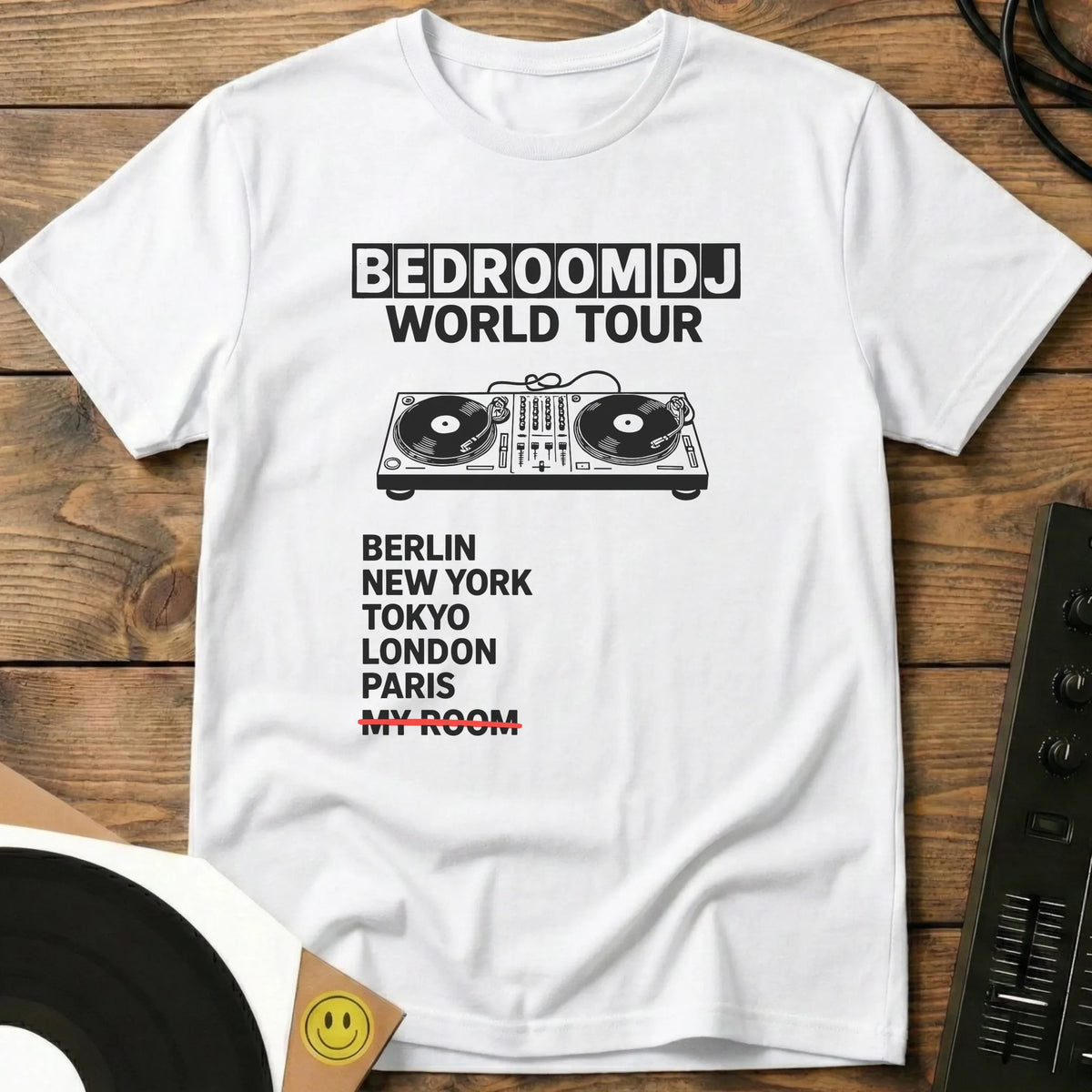 Bedroom World Tour T-Shirt White / S Bedroom World Tour T-Shirt