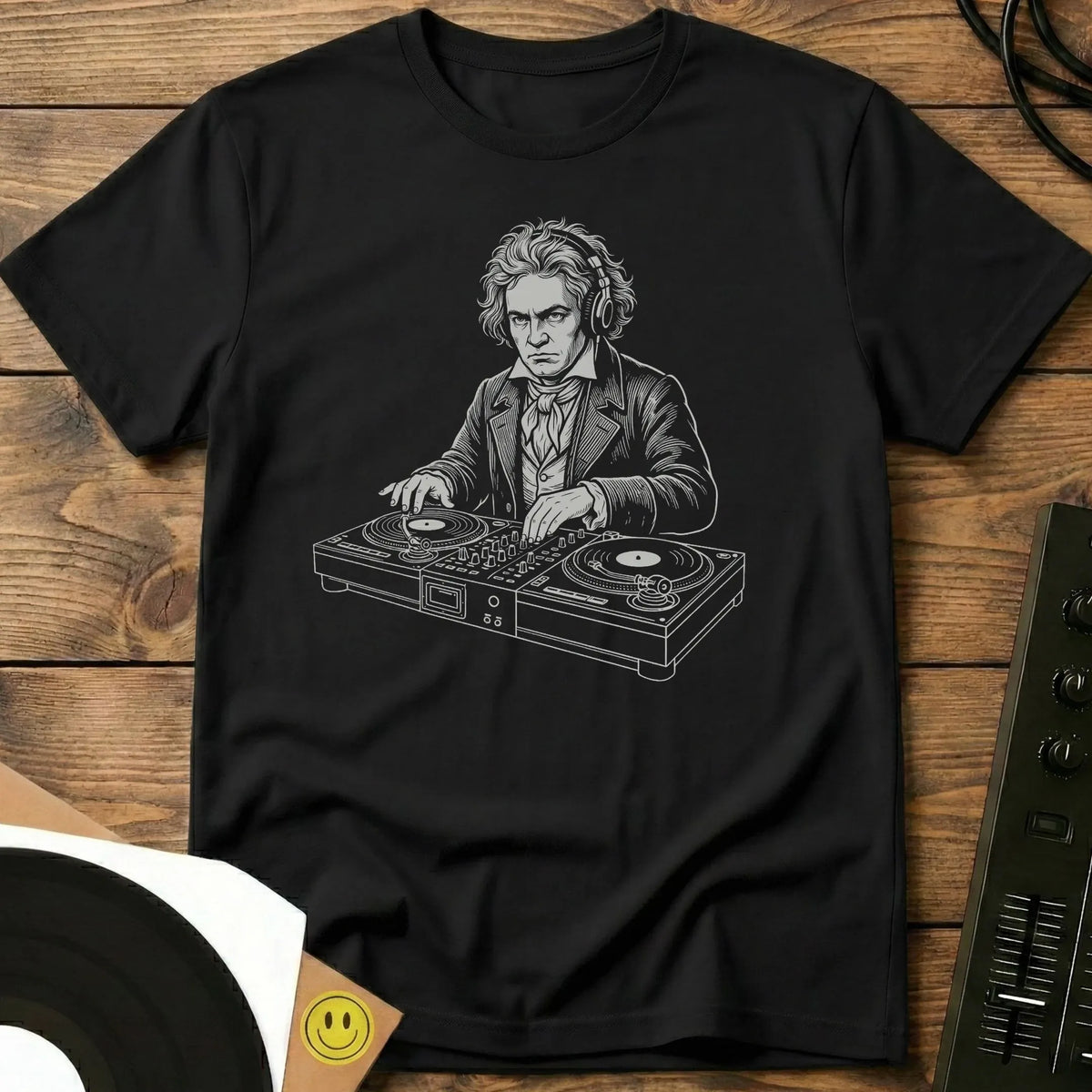 Beethoven Beats T-Shirt Black / S Beethoven Beats T-Shirt