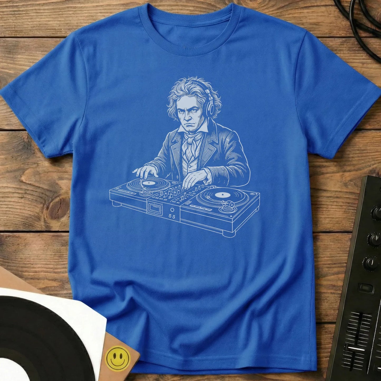 Beethoven Beats T-Shirt Royal / S Beethoven Beats T-Shirt
