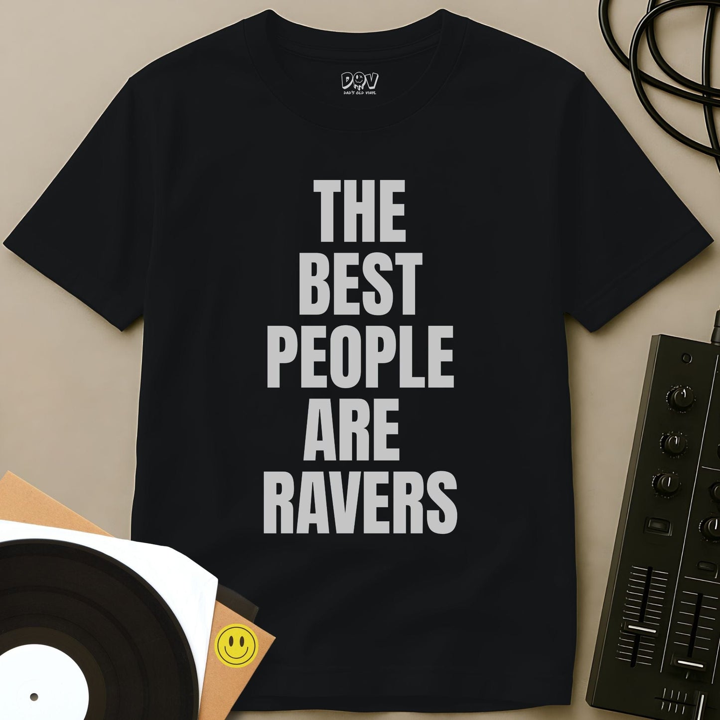 Best People Are Ravers T-Shirt Black / S Best People Are Ravers T-Shirt