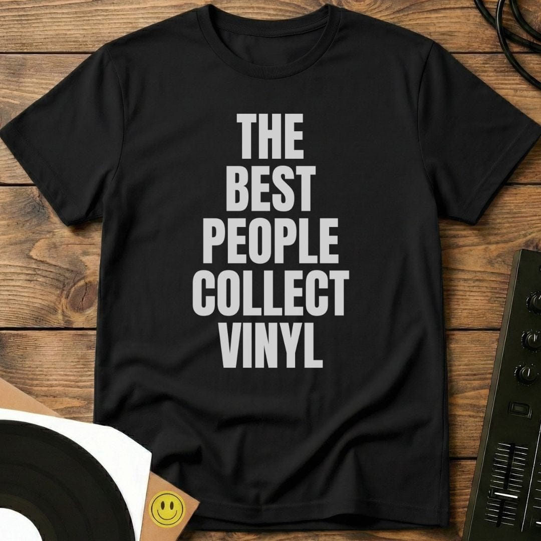 Best People Collect Vinyl T-Shirt Black / S Best People Collect Vinyl T-Shirt