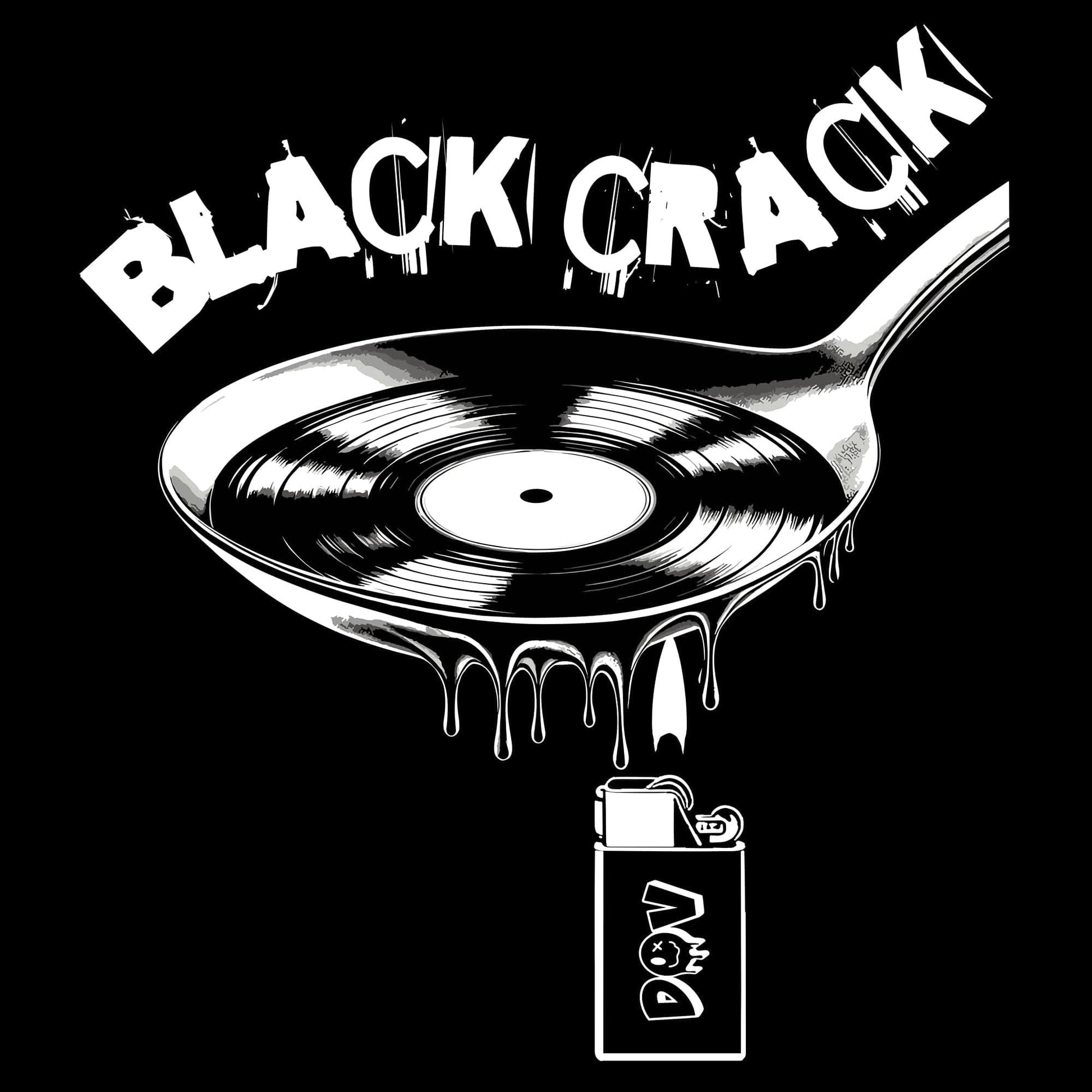 Black Crack T-Shirt Black Crack T-Shirt