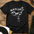 Black Crack T-Shirt Black / S Black Crack T-Shirt