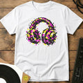 Blocky Headphones T-Shirt White / S Blocky Headphones T-Shirt
