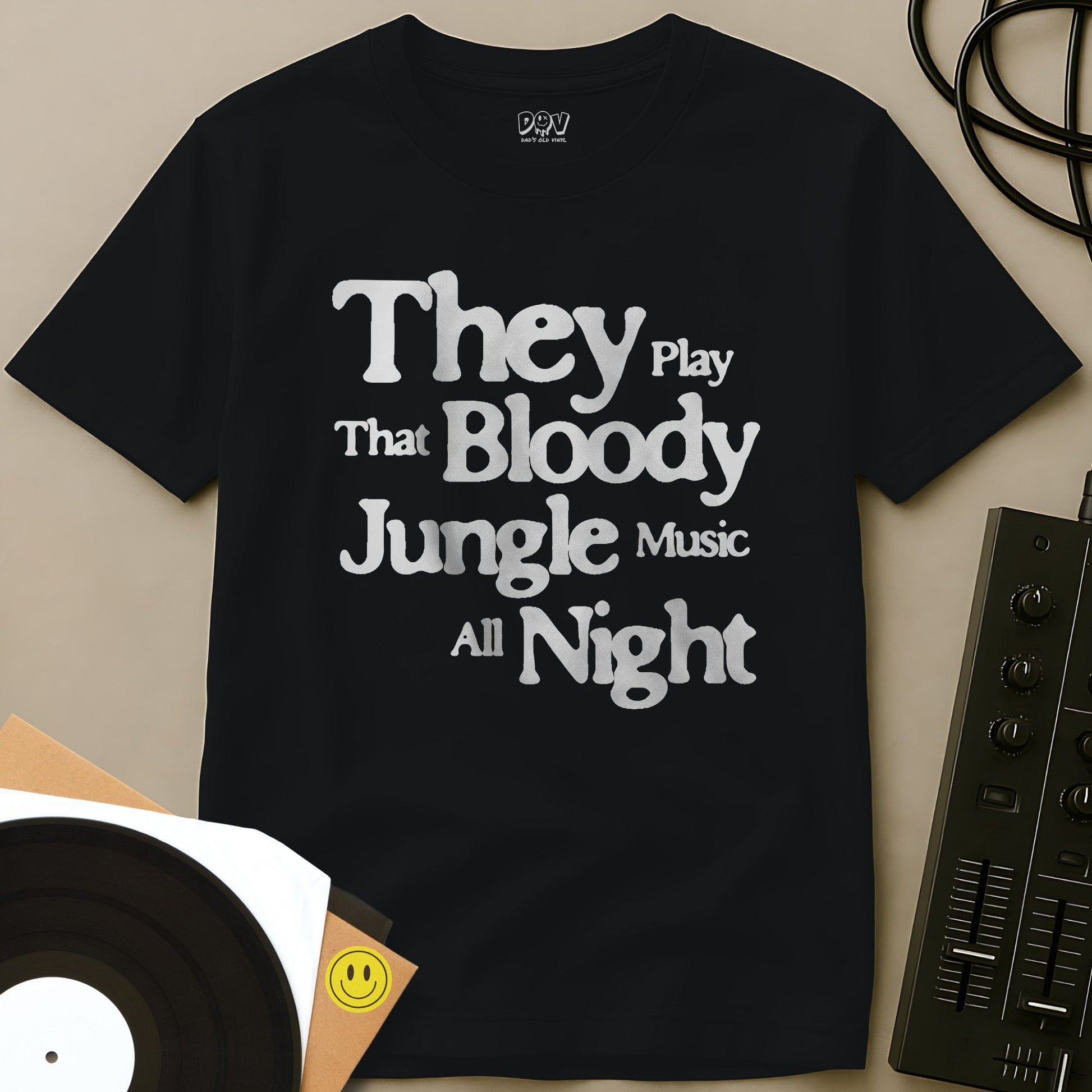 Bloody Jungle Music T-Shirt Black / S Bloody Jungle Music T-Shirt