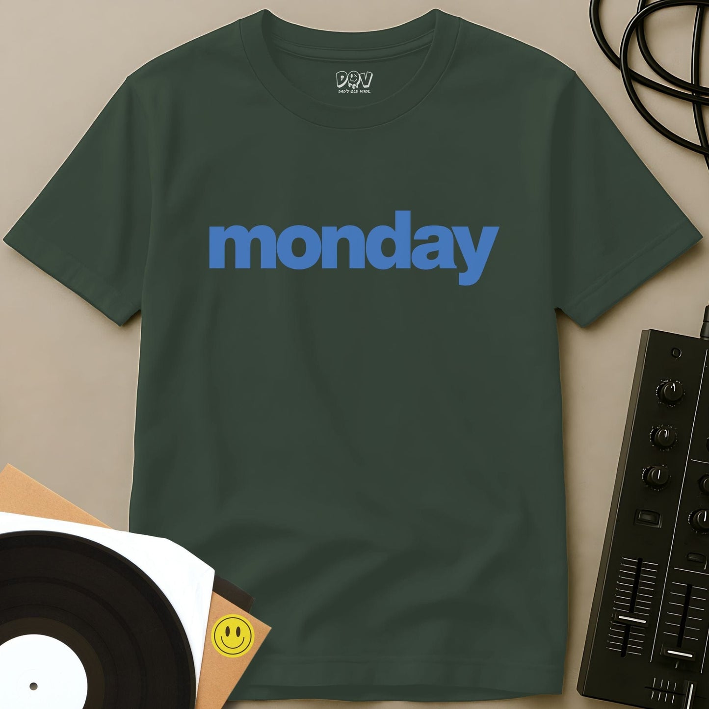 Blue Monday T-Shirt Military Green / S Blue Monday T-Shirt