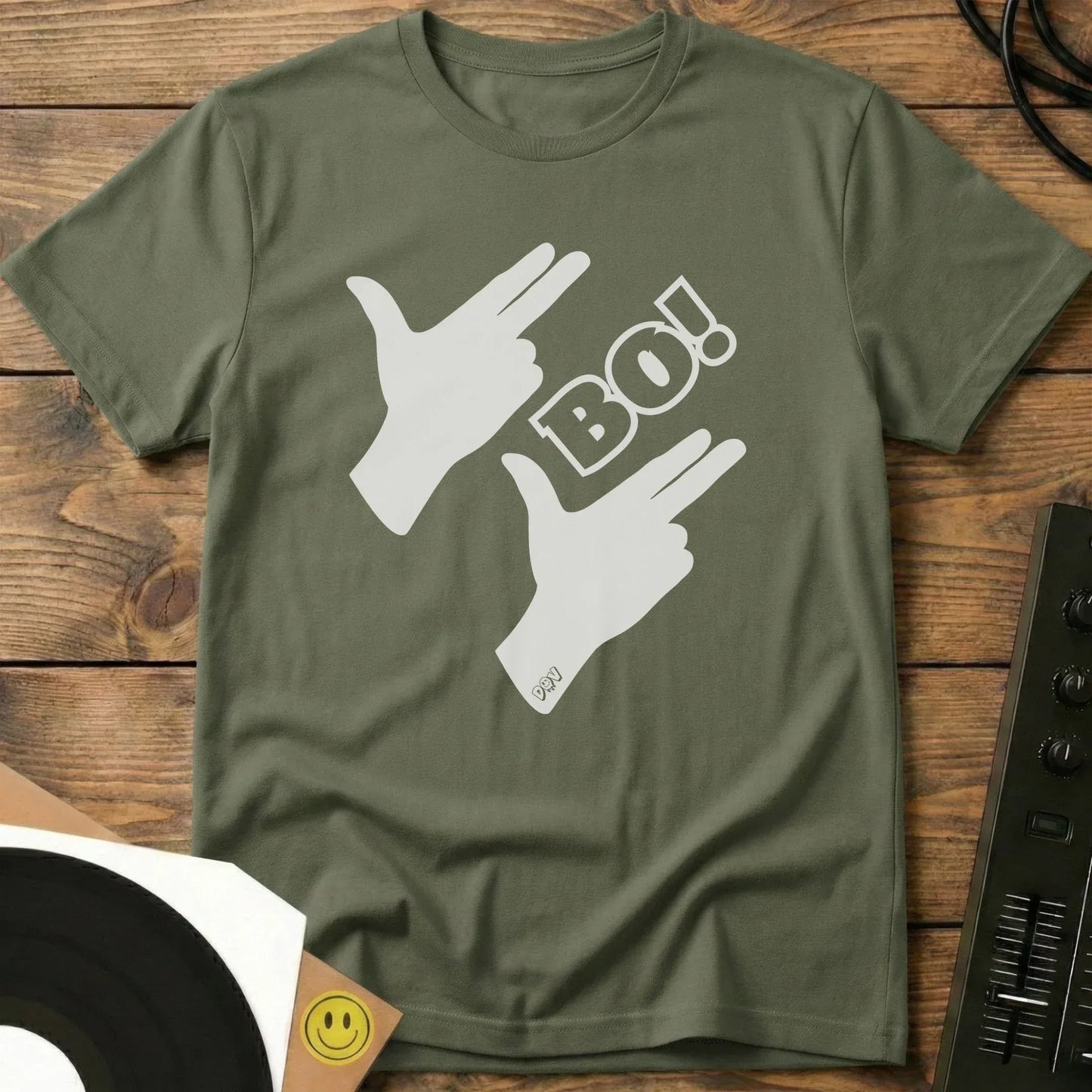 BO! T-Shirt Military Green / S BO! T-Shirt