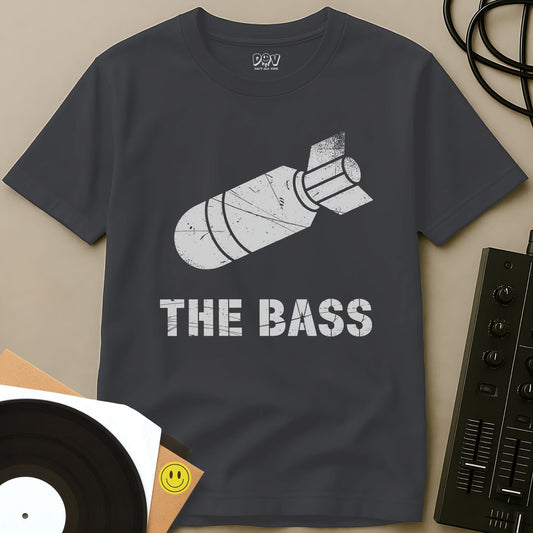Bomb The Bass T-Shirt Charcoal / S Bomb The Bass T-Shirt