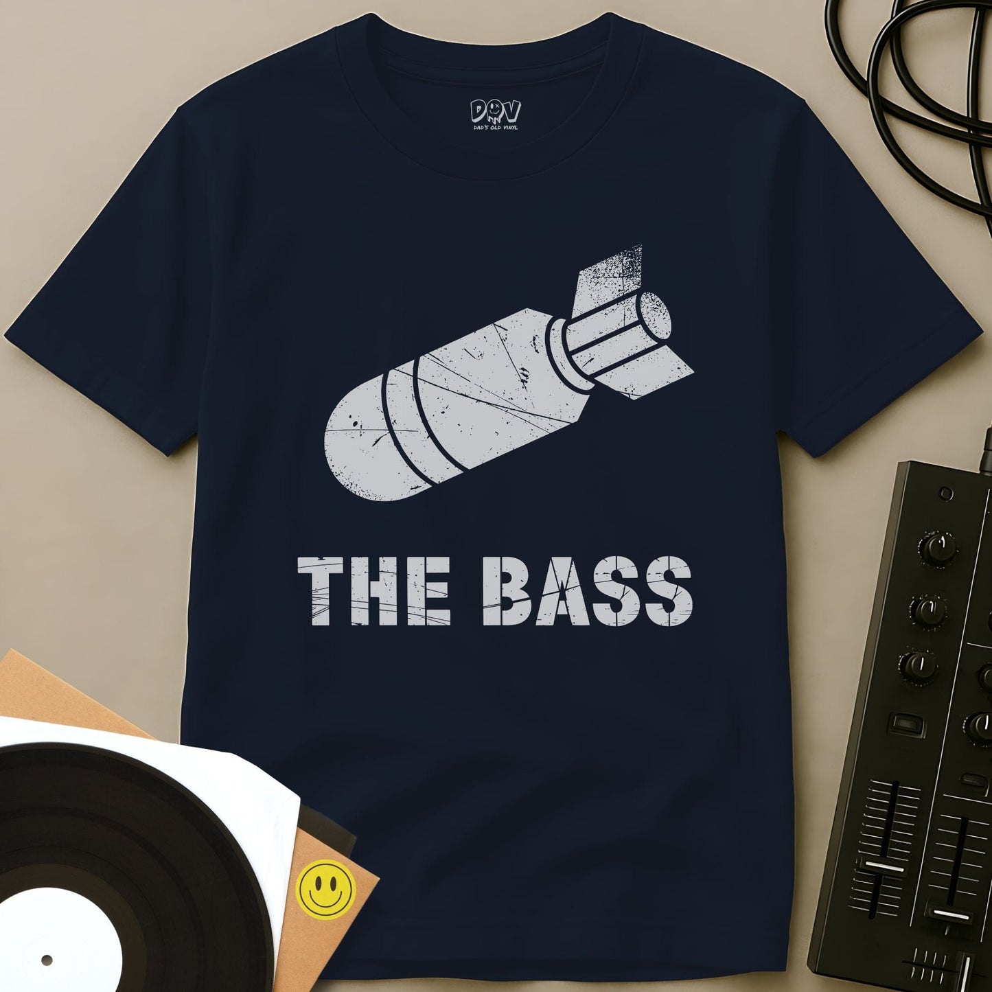 Bomb The Bass T-Shirt Navy / S Bomb The Bass T-Shirt