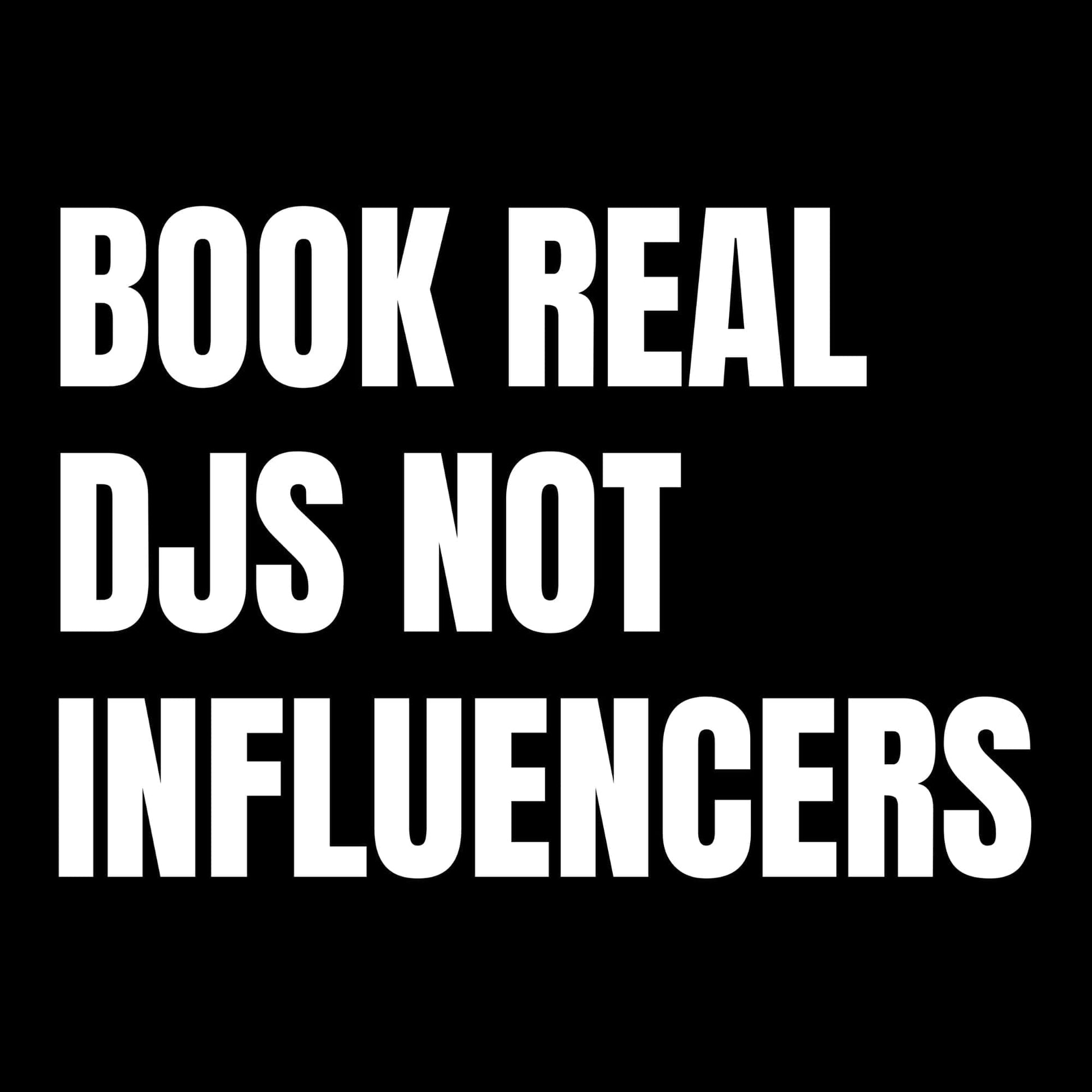 Book Real DJs T-Shirt Book Real DJs T-Shirt
