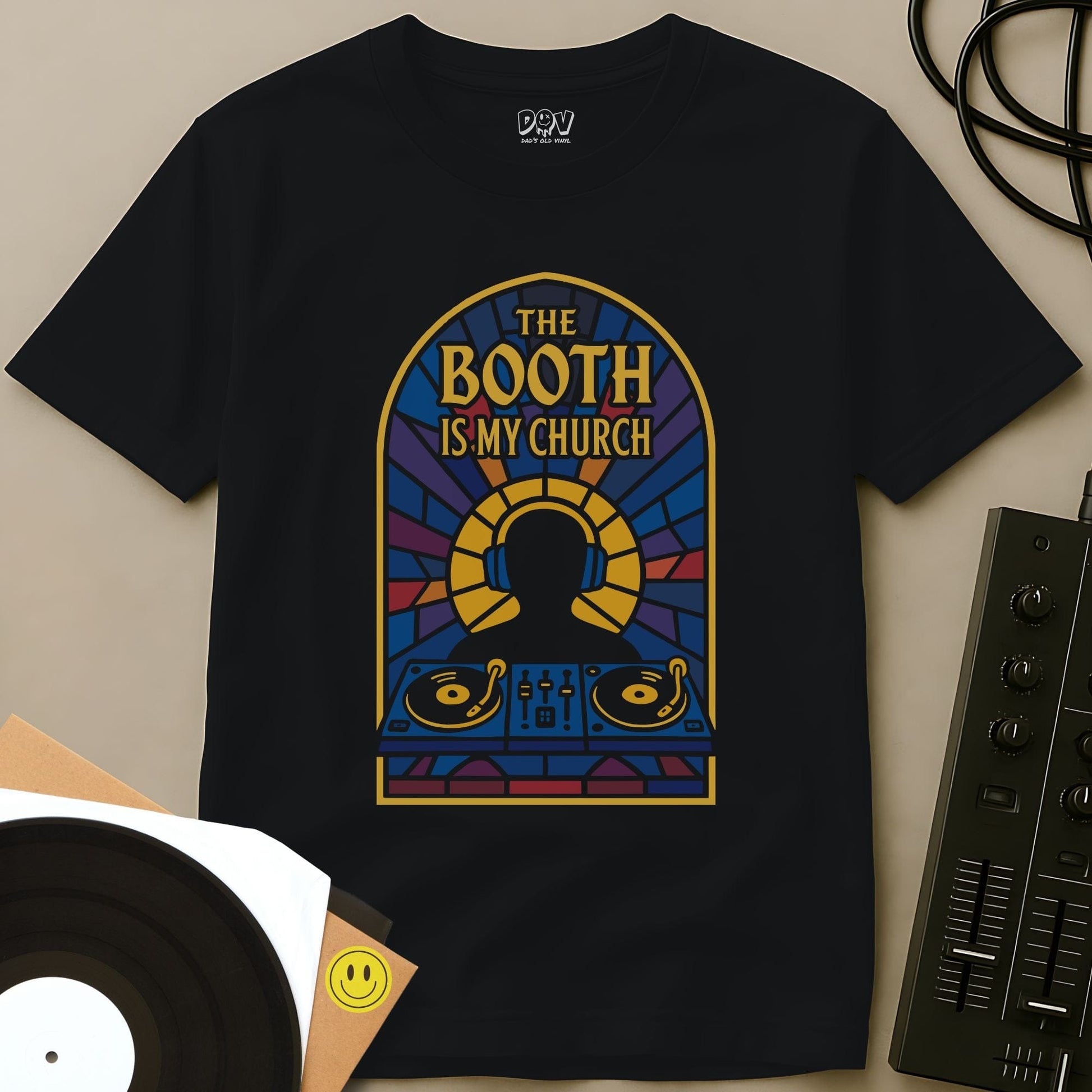 Booth Is My Church T-Shirt Black / S Booth Is My Church T-Shirt