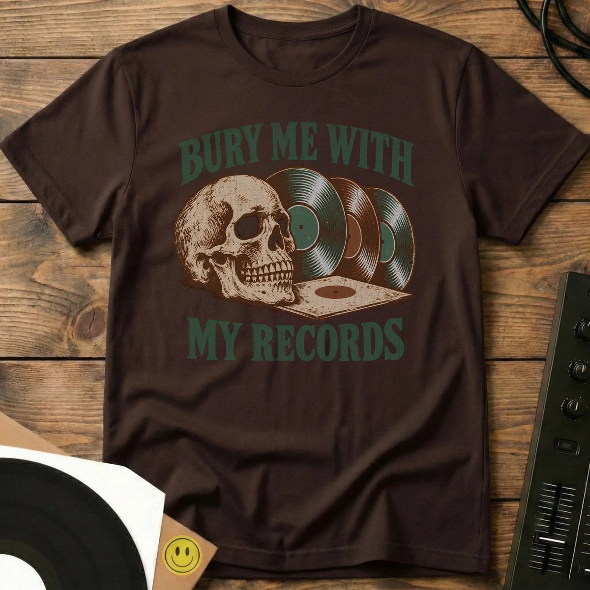 Bury Me T-Shirt Dark Chocolate / S Bury Me T-Shirt