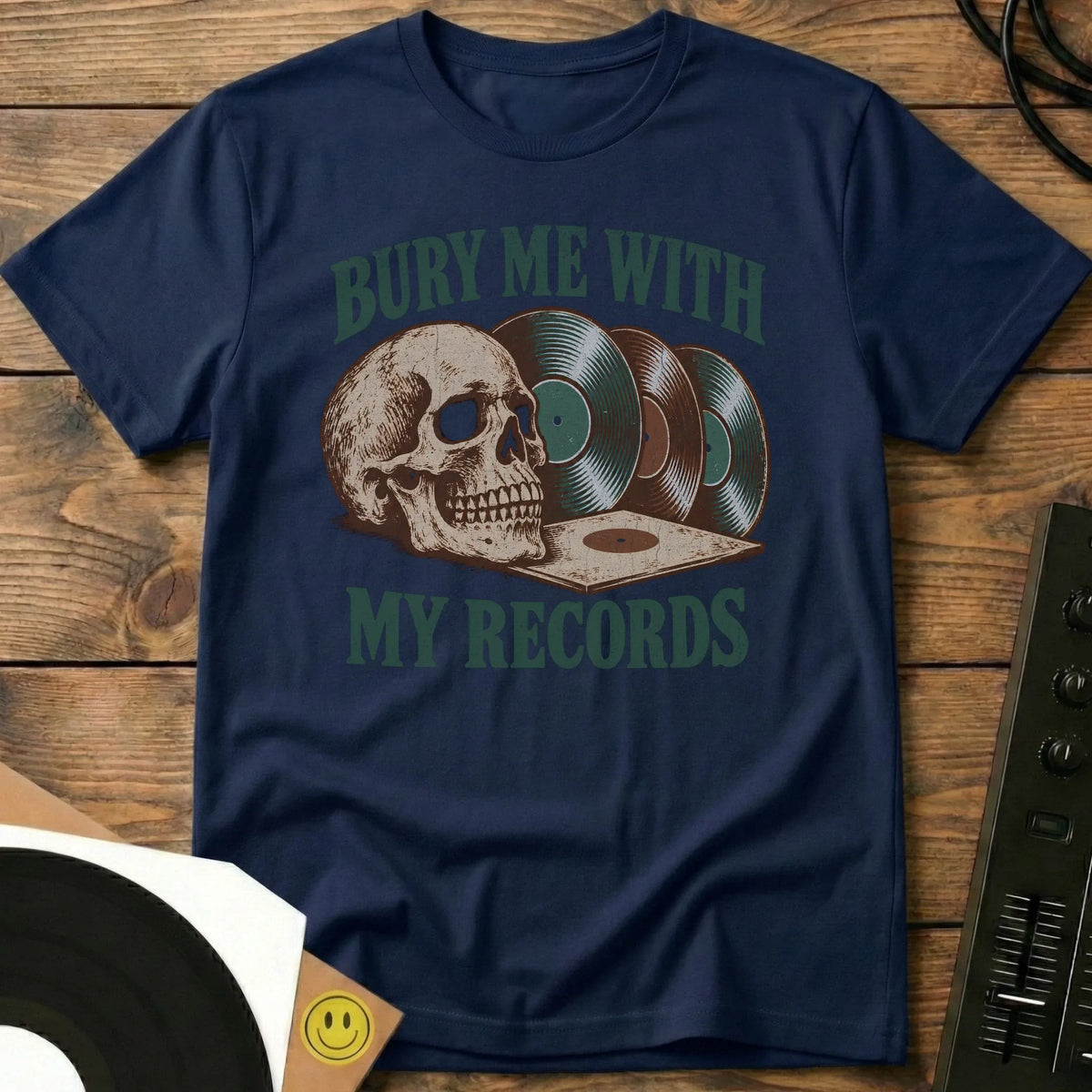 Bury Me T-Shirt Navy / S Bury Me T-Shirt