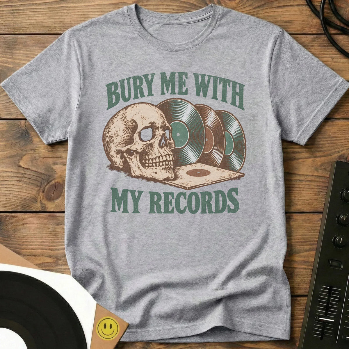 Bury Me T-Shirt Sport Grey / S Bury Me T-Shirt