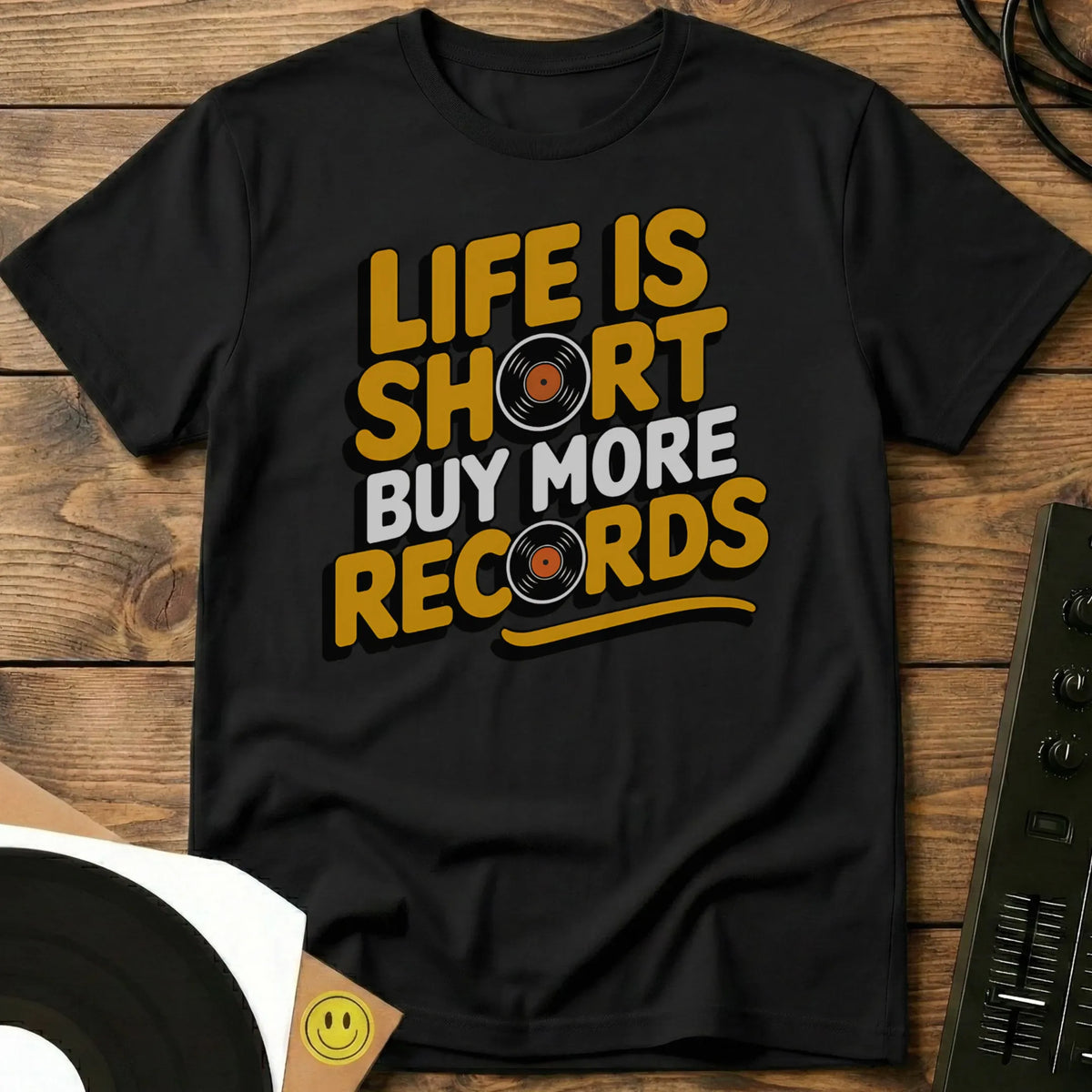 Buy More Records T-Shirt Black / S Buy More Records T-Shirt
