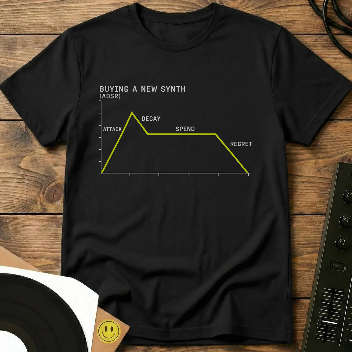 Buying A Synth T-Shirt Black / S Buying A Synth T-Shirt