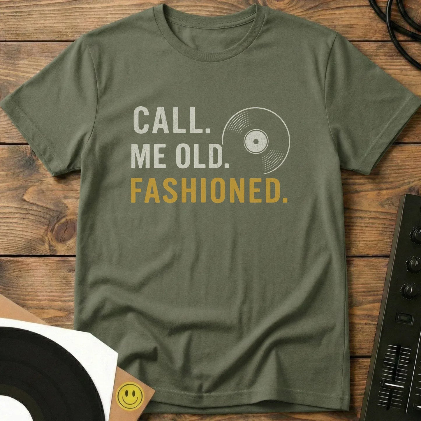 Call Me Old Fashioned T-Shirt Military Green / S Call Me Old Fashioned T-Shirt