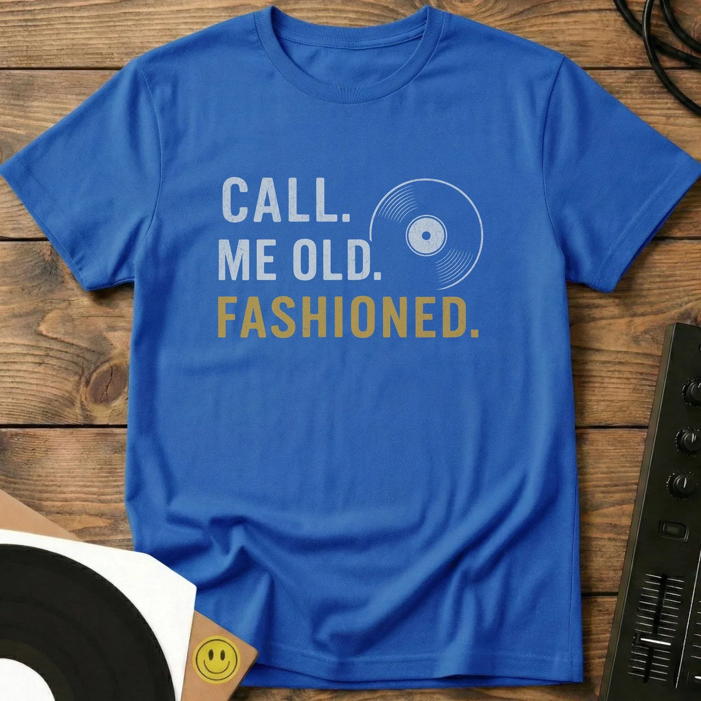 Call Me Old Fashioned T-Shirt Royal / S Call Me Old Fashioned T-Shirt
