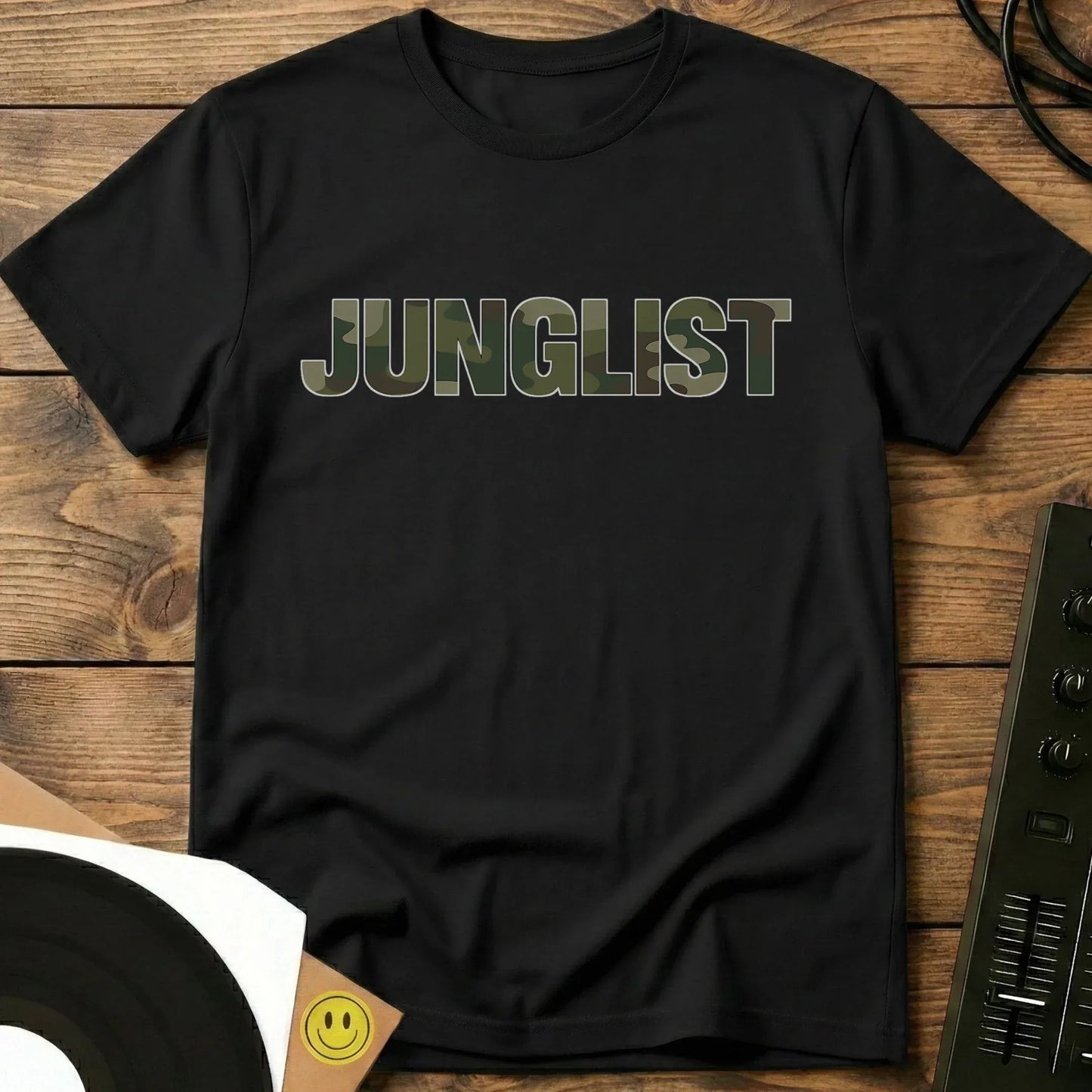 Camo Junglist T-Shirt Black / S Camo Junglist T-Shirt