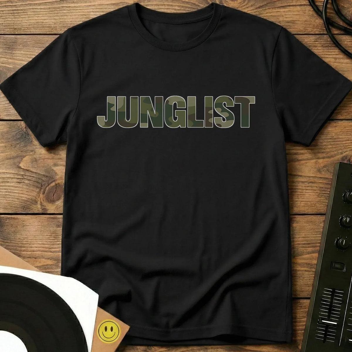 Camo Junglist T-Shirt Black / S Camo Junglist T-Shirt