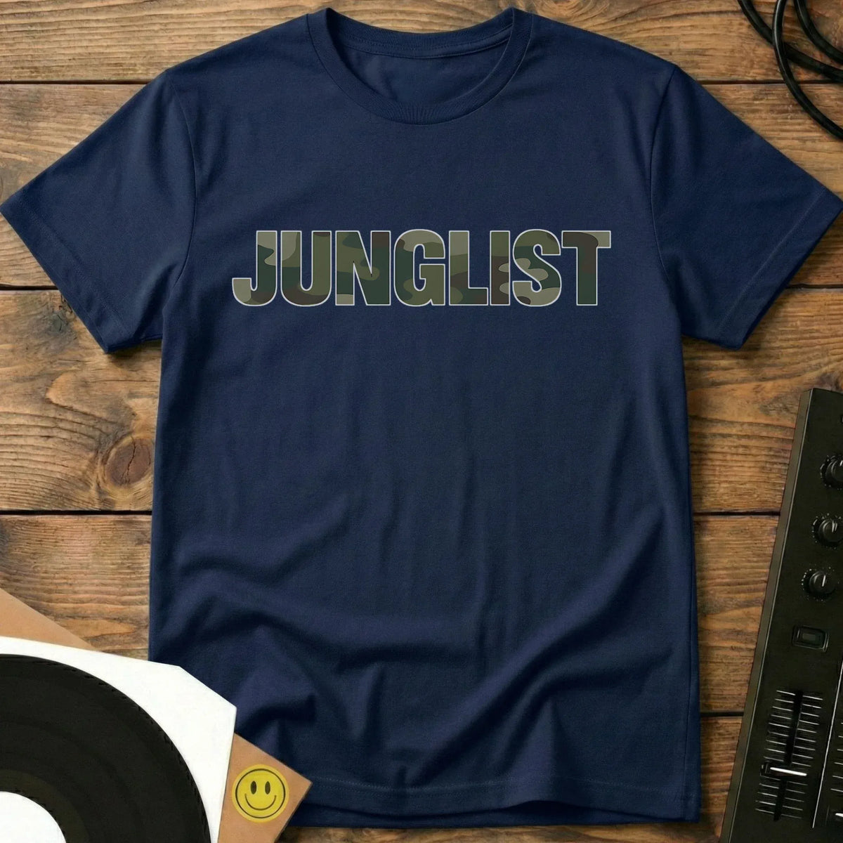 Camo Junglist T-Shirt Navy / S Camo Junglist T-Shirt