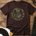 Camo Smiley DJ T-Shirt Dark Chocolate / S Camo Smiley DJ T-Shirt