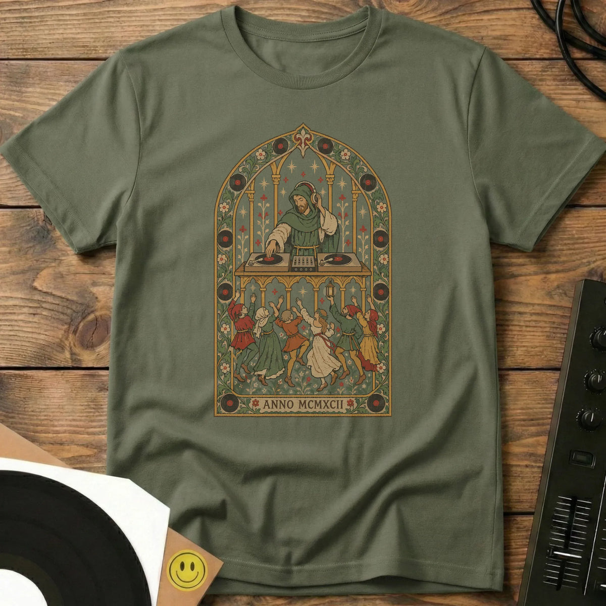 Cathedral Of Sound T-Shirt Military Green / S Cathedral Of Sound T-Shirt