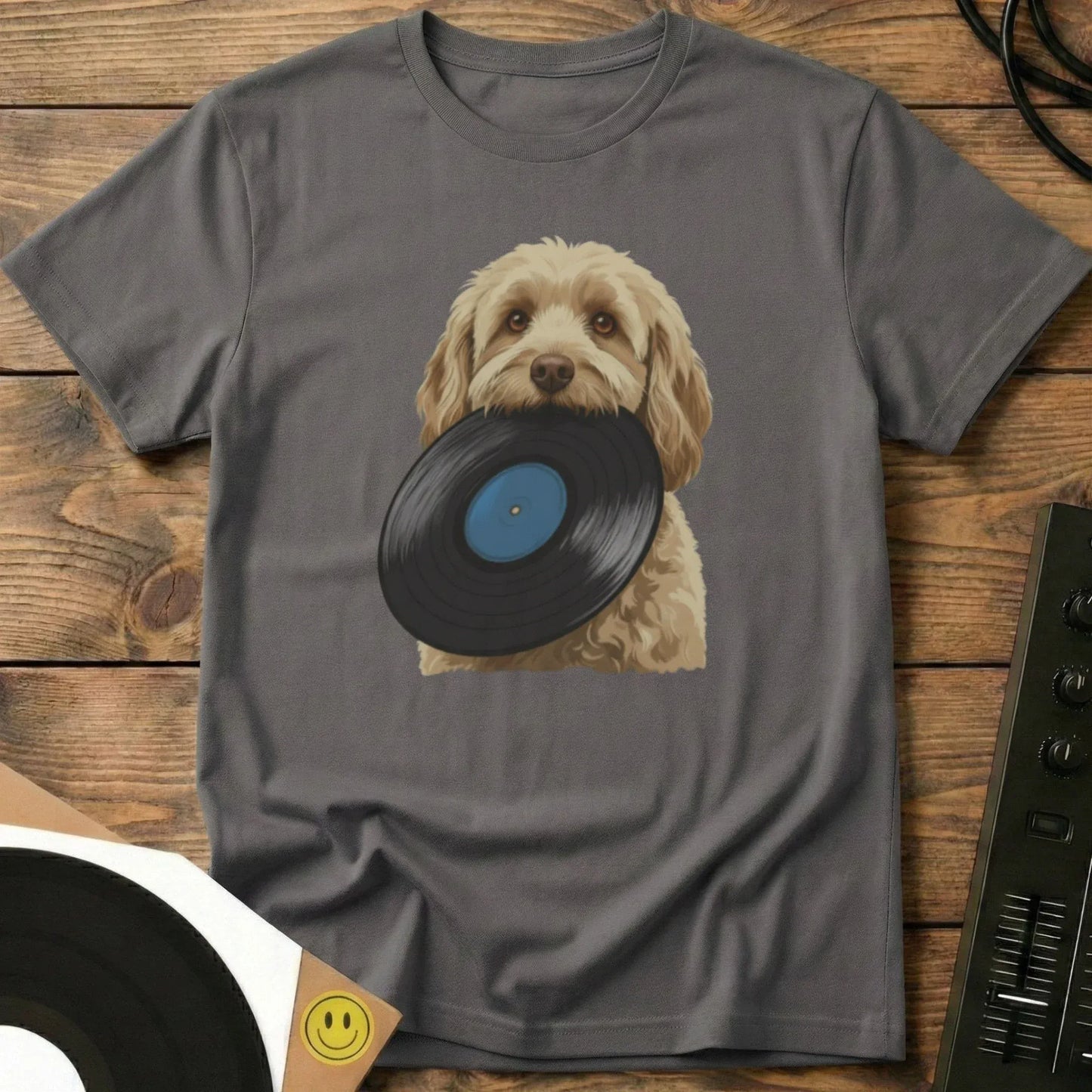 Cava DJ T-Shirt Charcoal / S Cava DJ T-Shirt