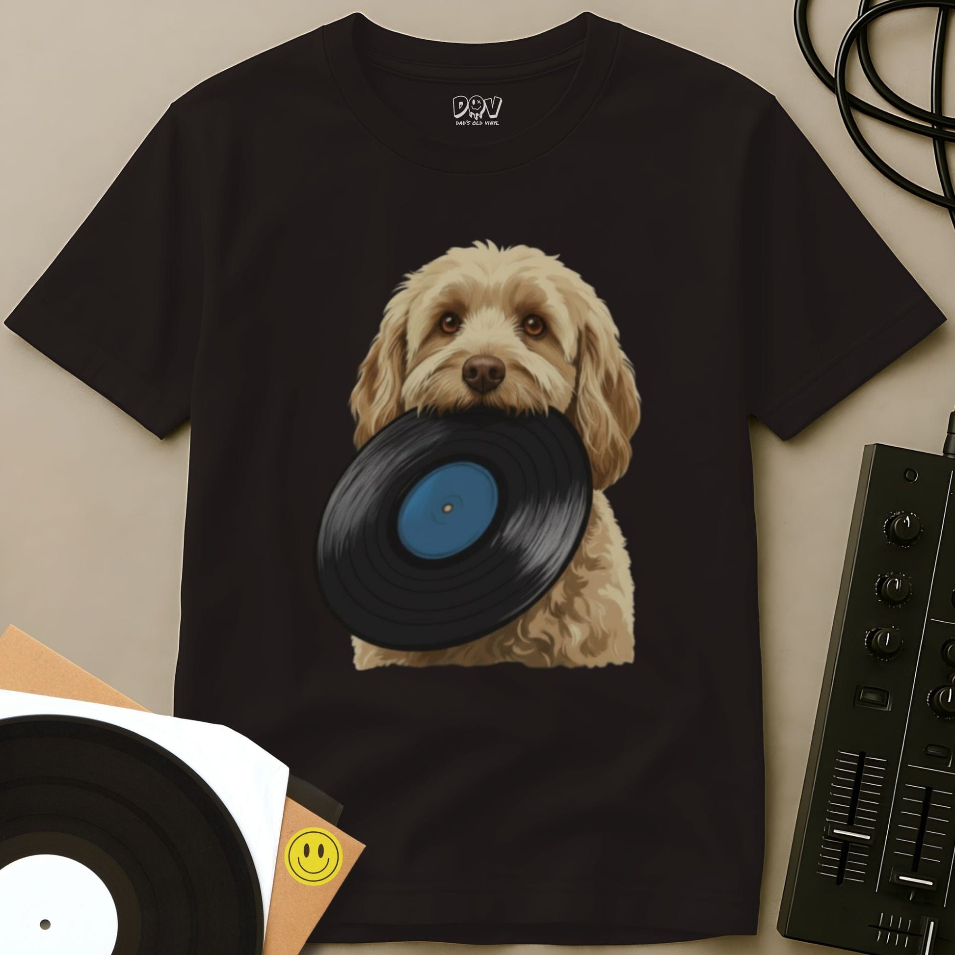 Cava DJ T-Shirt Dark Chocolate / S Cava DJ T-Shirt