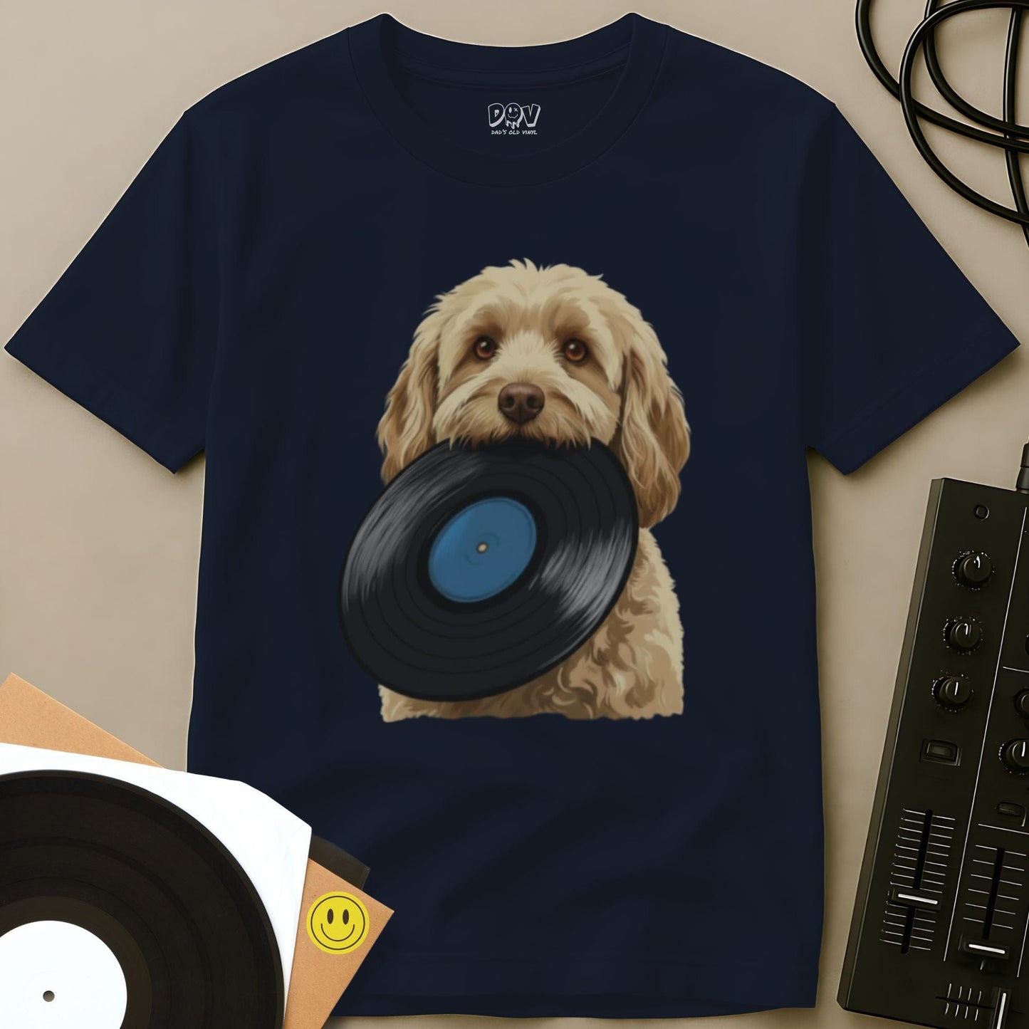 Cava DJ T-Shirt Navy / S Cava DJ T-Shirt