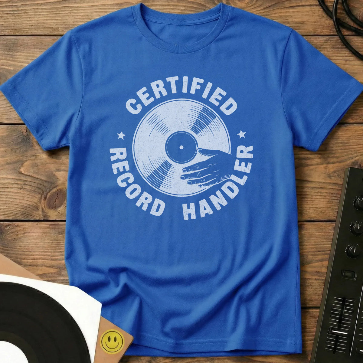 Certified Record Handler T-Shirt Royal / S Certified Record Handler T-Shirt