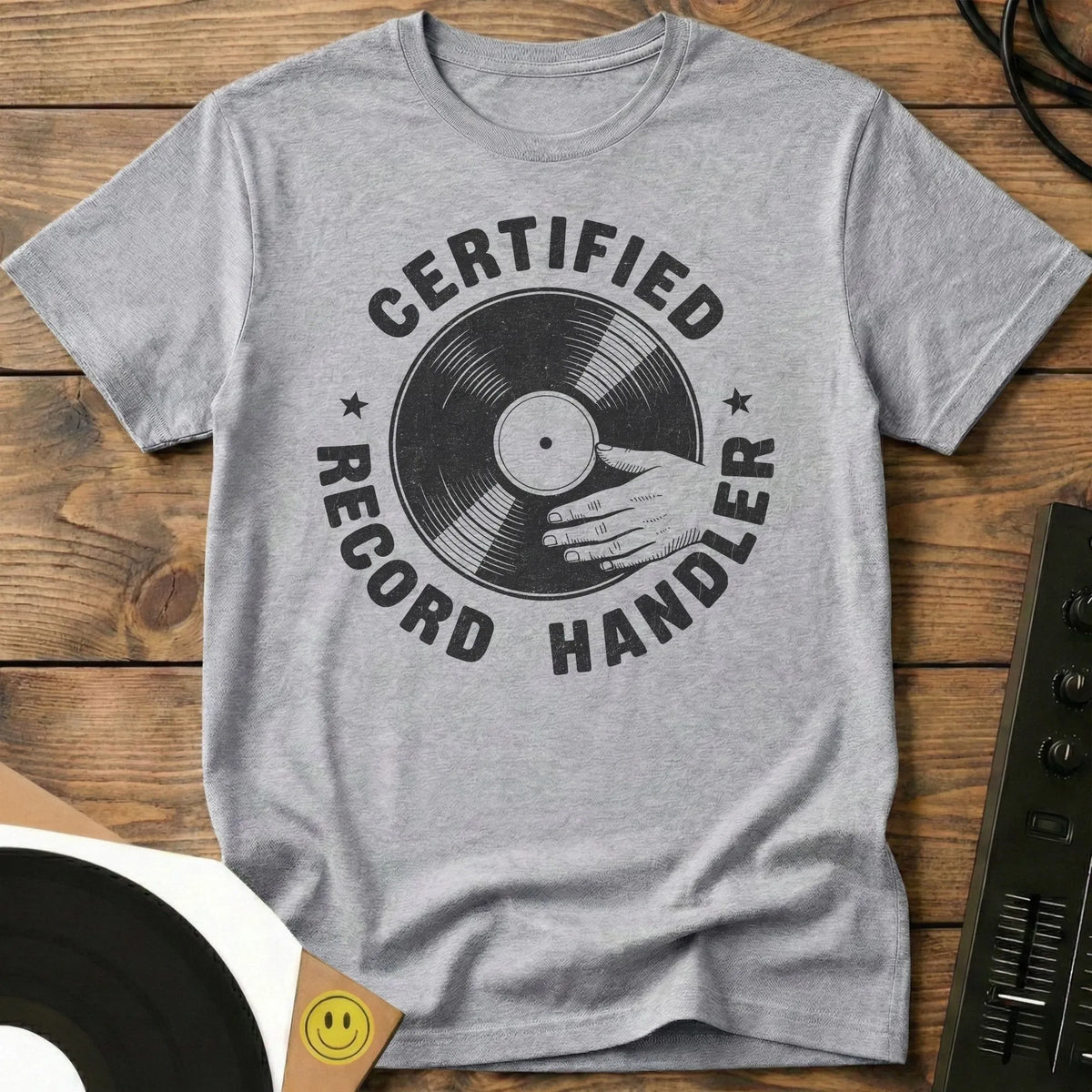 Certified Record Handler T-Shirt Sport Grey / S Certified Record Handler T-Shirt