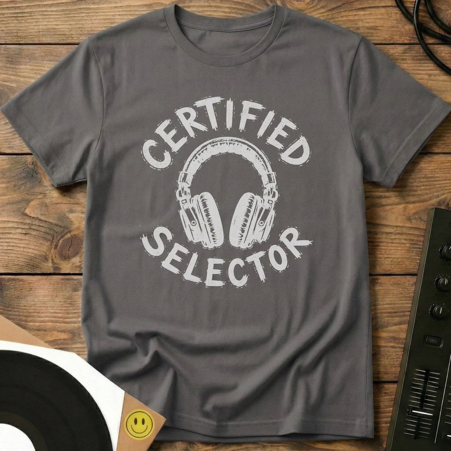 Certified Selector Cans T-Shirt Charcoal / S Certified Selector Cans T-Shirt