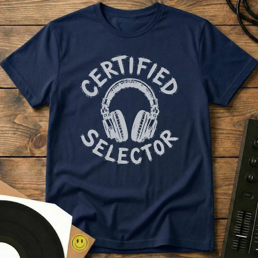 Certified Selector Cans T-Shirt Navy / S Certified Selector Cans T-Shirt