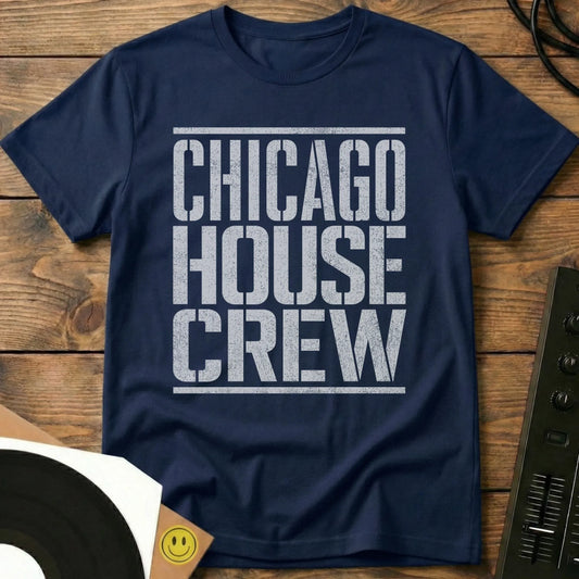 Chicago House Crew T-Shirt Navy / S Chicago House Crew T-Shirt