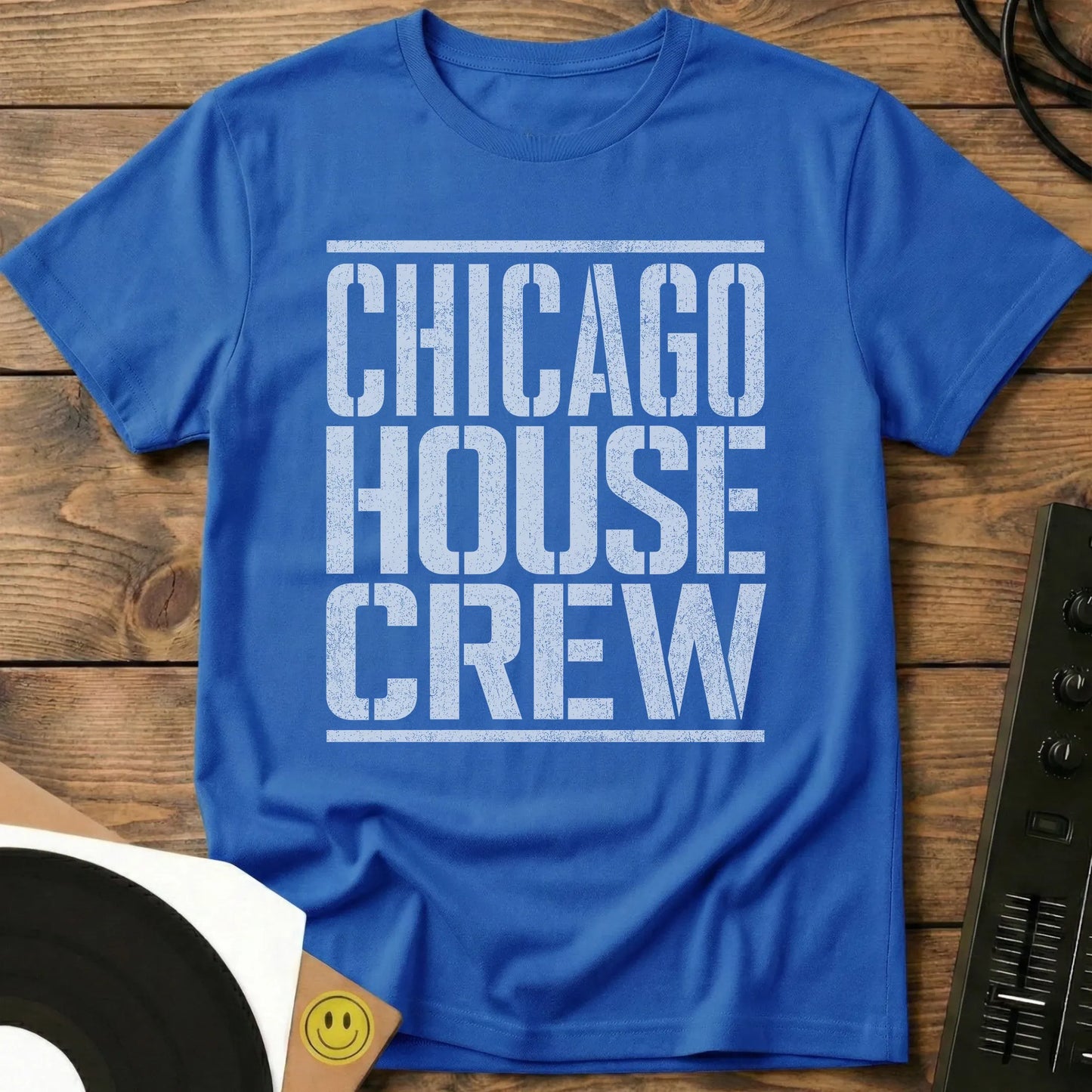 Chicago House Crew T-Shirt Royal / S Chicago House Crew T-Shirt