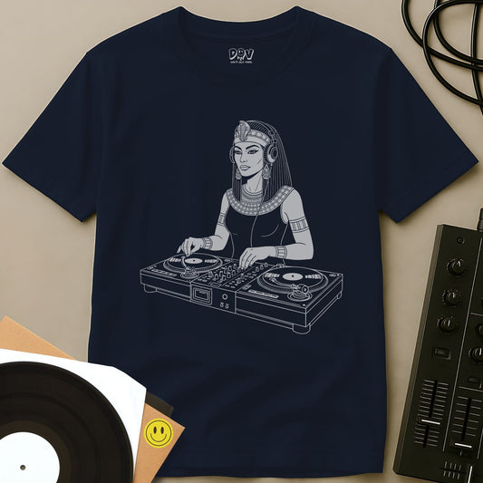 Cleo on Wax T-Shirt Navy / S Cleo on Wax T-Shirt