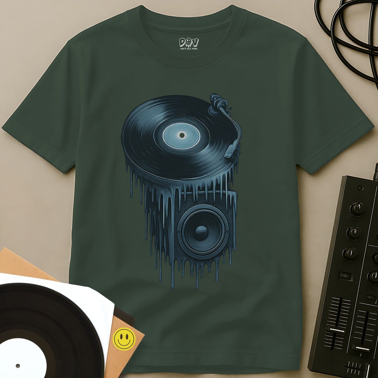 Cold Pressed T-Shirt Military Green / S Cold Pressed T-Shirt